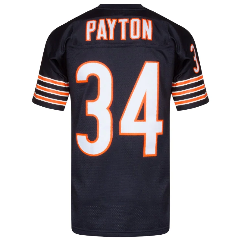 Walter Payton Chicago Bears Men's Navy Premier Jersey Gym