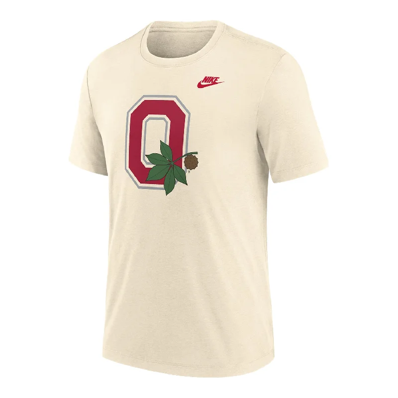 Ohio State Buckeyes Nike Block O Legacy T-Shirt Sleek Men's Metallic