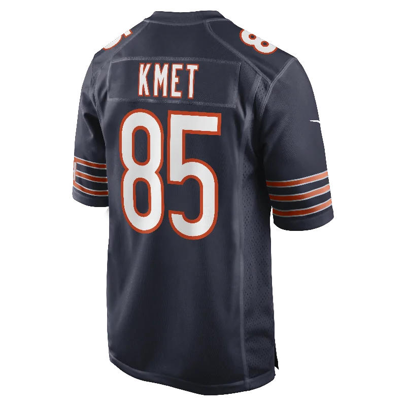 Cole Kmet Chicago Bears Nike Navy Replica Game Jersey Refined Men's Velvet