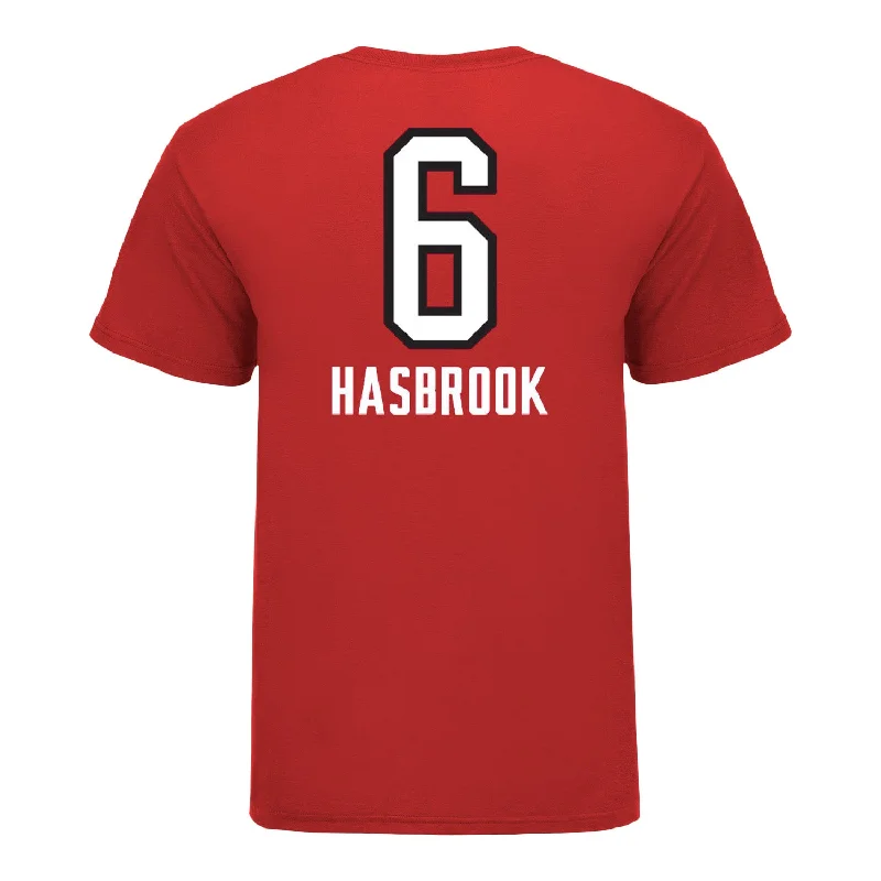 Ohio State Buckeyes Women's Volleyball Student Athlete T-Shirt #6 Olivia Hasbrook Athletic Men's High