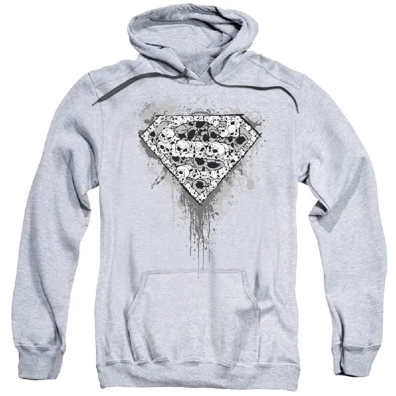 Superman Many Skulls Hoodie Modern Men's Tech