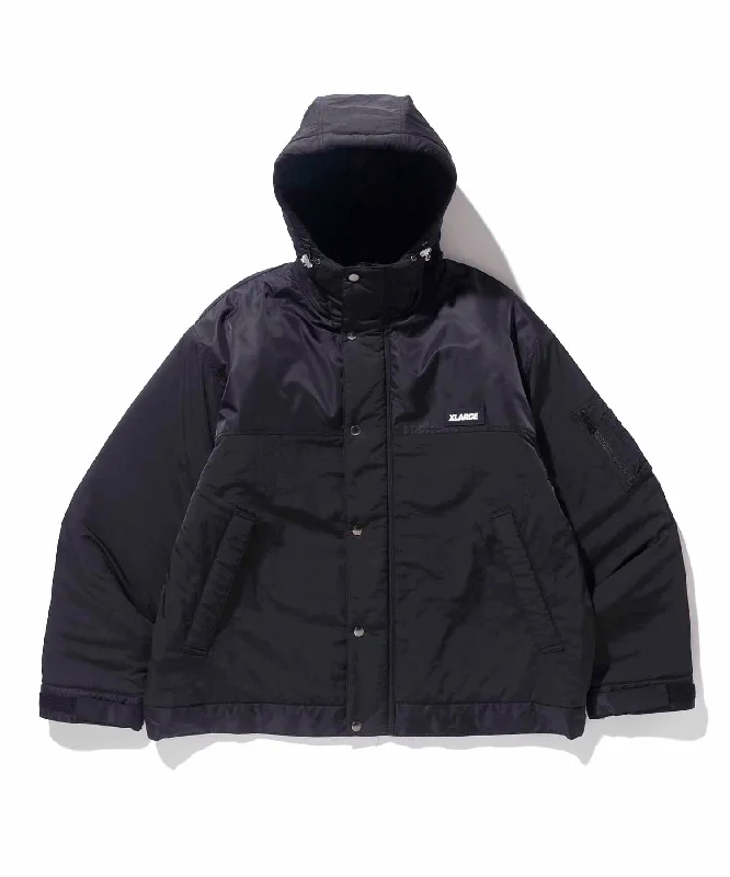 NYLON HOODED JACKET Organic