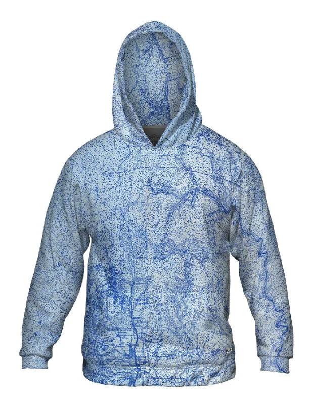 Topography Map Stylish Men's Tropical 