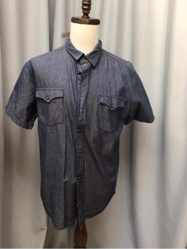 SIZE X LARGE LEVI'S Men's SHIRTS Refined Men's European