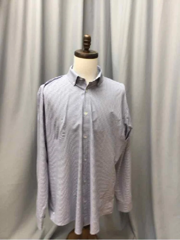 SIZE XX LARGE MIZZEN+ MAIN Men's SHIRTS Polished Men's Satin