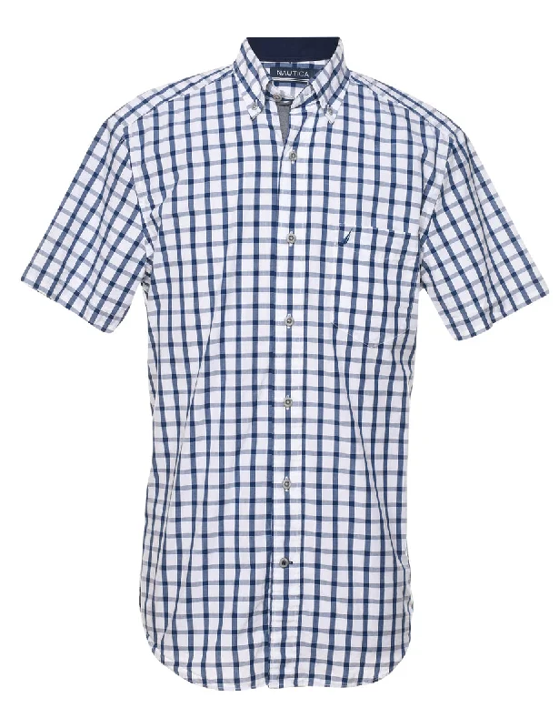 Nautica Checked Shirt - M Dynamic Men's High