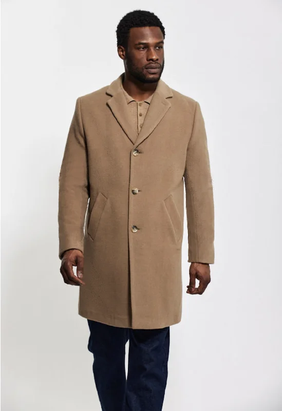 NEW YORK Wool & Cashmere Overcoat Confident Men's Power