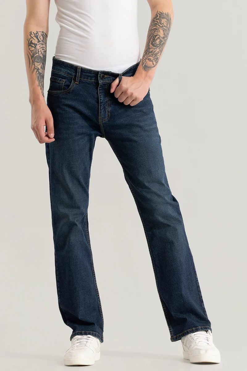 Freezer Spruce Blue Boot Cut Jeans Dynamic Men's High