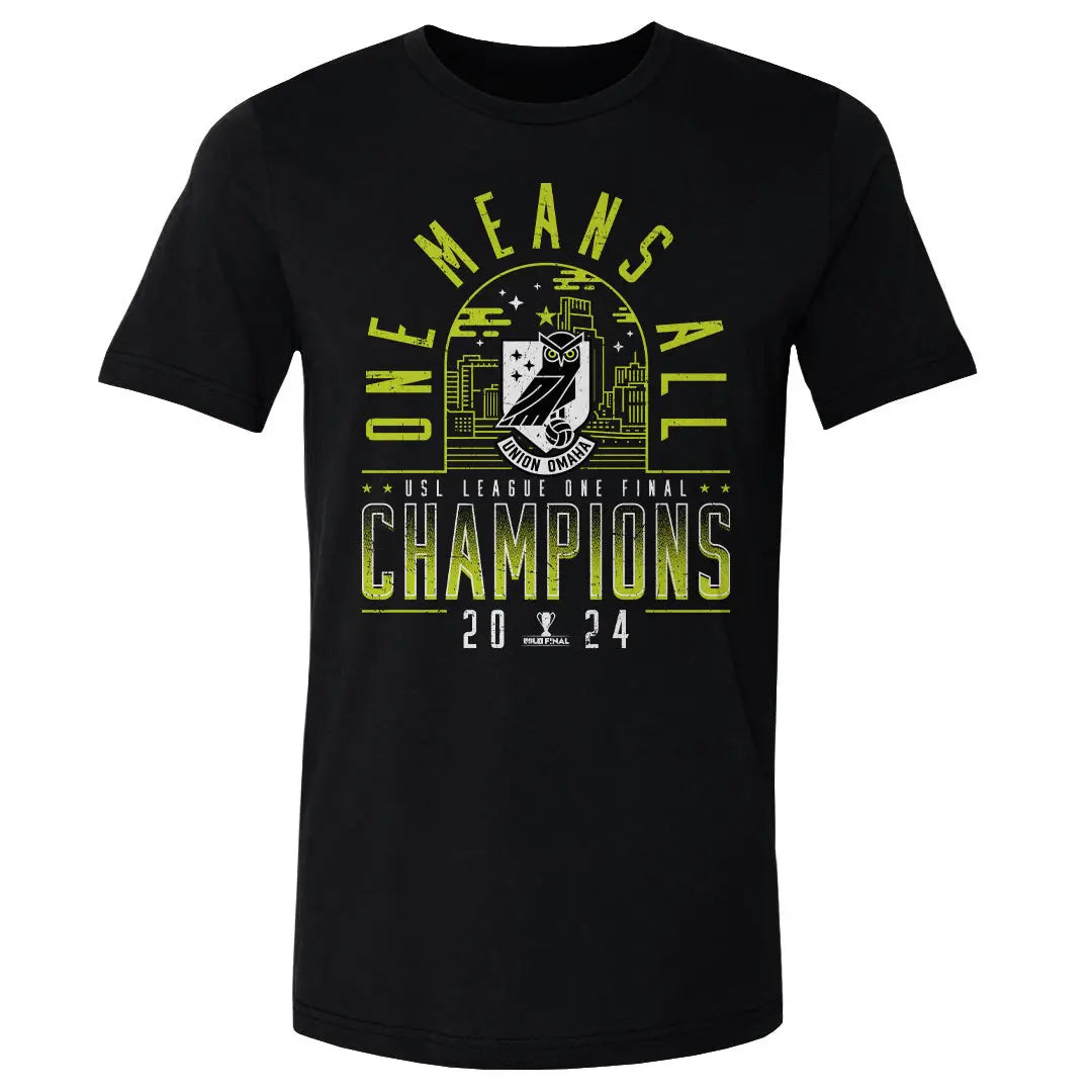 Union Omaha 2024 USL League One Champions Official Locker Room Tee Trendy Men's Bucket