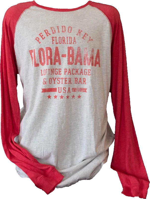 Flora-Bama Baseball Long Sleeve TriBlend Street