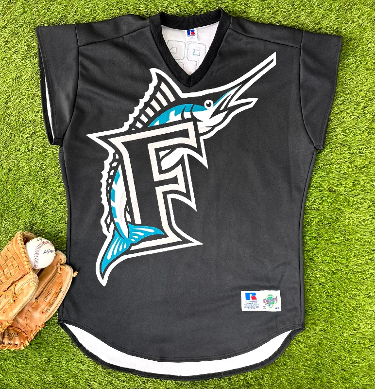 Florida Marlins Ryan Dempster 1999 Turn Ahead The Clock MLB Baseball Jersey (48/XL) Organic