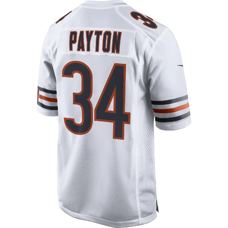 Walter Payton Chicago Bears Nike Men's White Road Game Jersey Beach