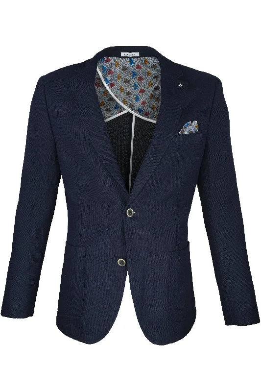 Blue Industry Fall Sport Coat Navy Luxurious Men's High