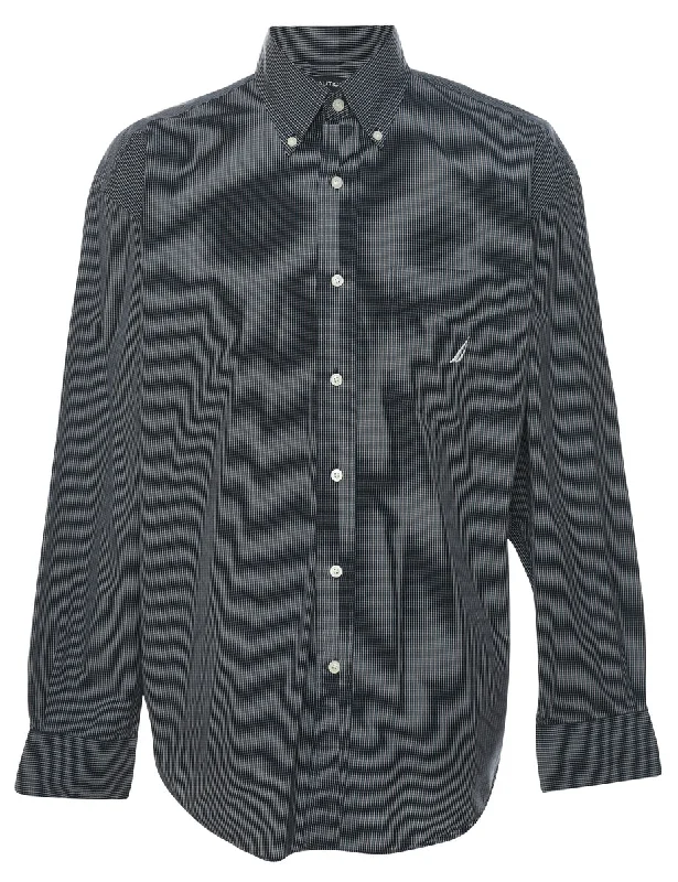 Nautica Checked Shirt - L Youthful Men's Anime