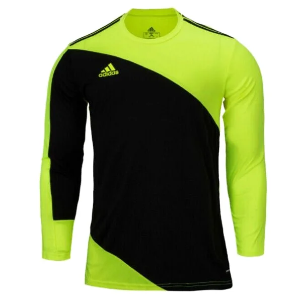 adidas Squadra 21 Goalkeeper Jersey (Solar Yellow/Black) Cclassic Men's Tweed