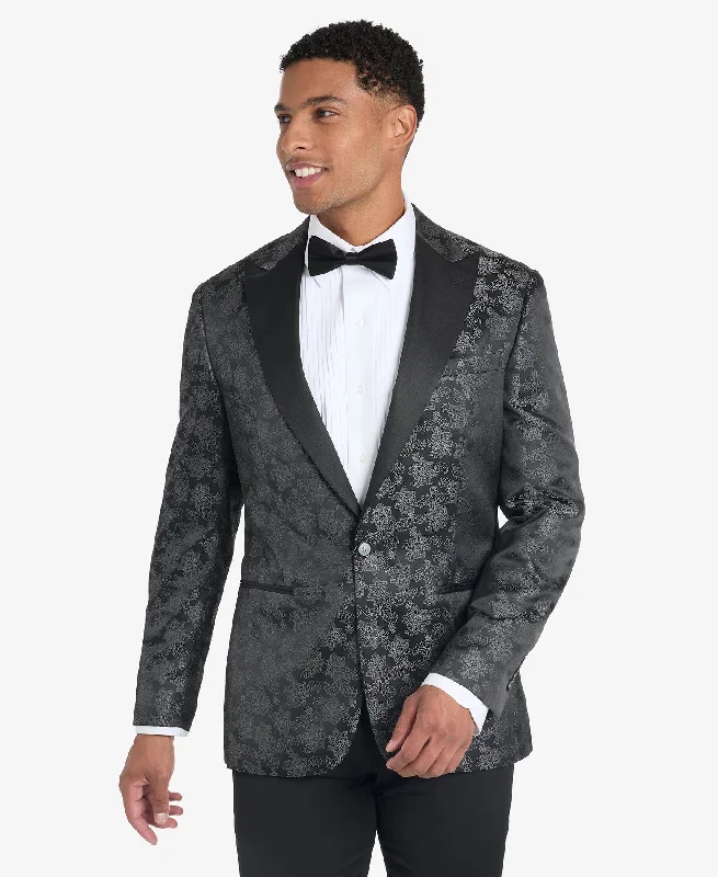 Villano Jacquard Sport Coat Unique Men's Upcycled