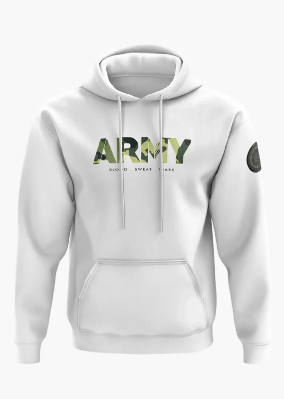 Army Camo Snow Soft Premium Hoodie Artistic Men's Avant