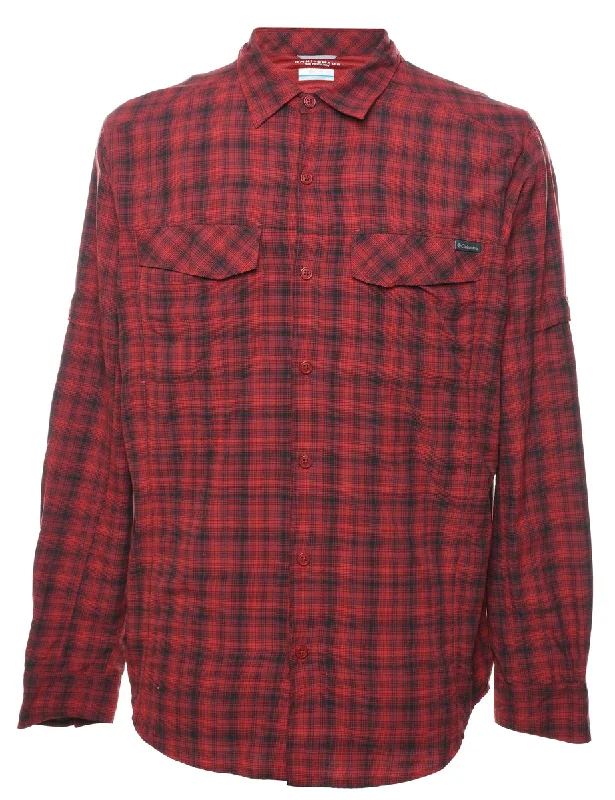 Columbia Checked Shirt - L Gym