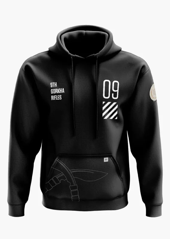 9th Gorkha Warriors Snow Soft Premium Hoodie Dynamic Men's Glow