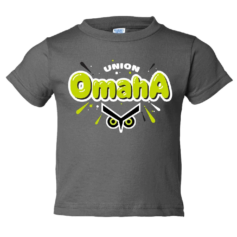 Union Omaha Infant BR Charcoal Blimp Tee Casual Men's Short