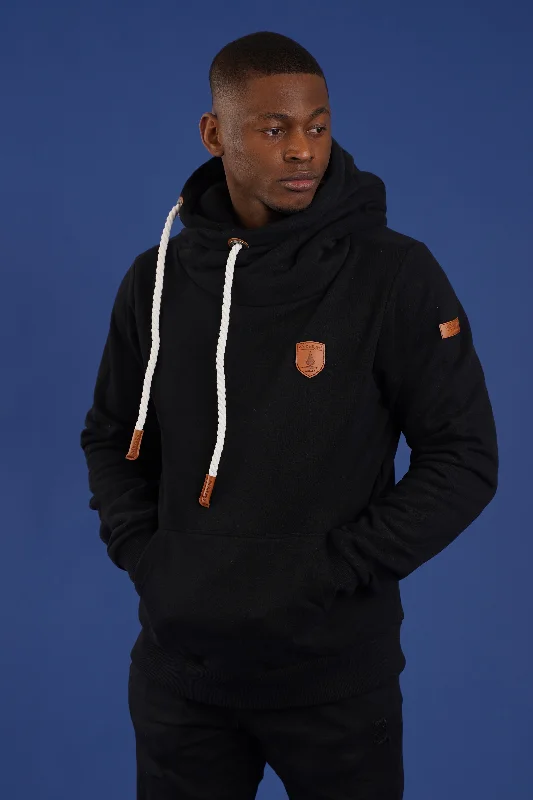 Olympus Black Hoodie Organic