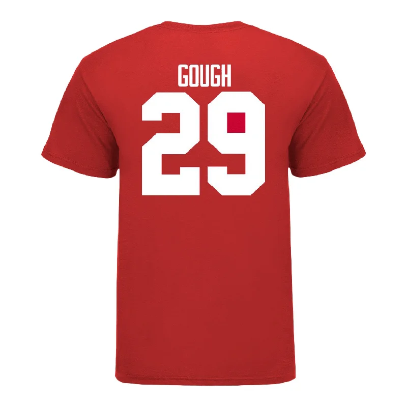 Ohio State Buckeyes Glorien Gough #29 Student Athlete Football T-Shirt Earthy Men's Hemp