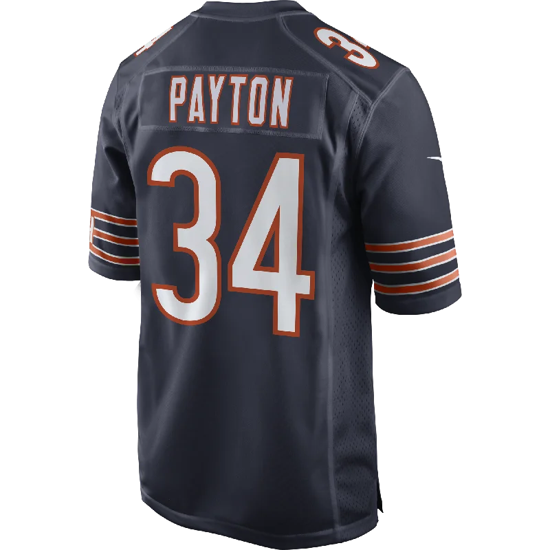 Walter Payton Chicago Bears Nike Navy Replica Game Jersey Dynamic Men's Moto