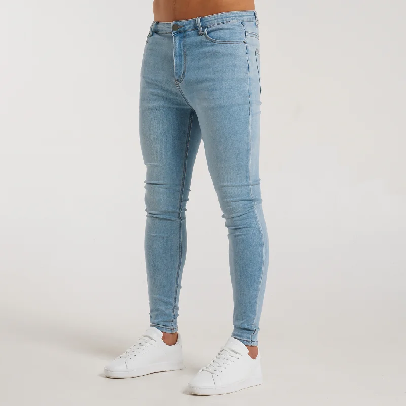 Luca Skinny Stretch - Signature Light Blue Bohemian Men's Free