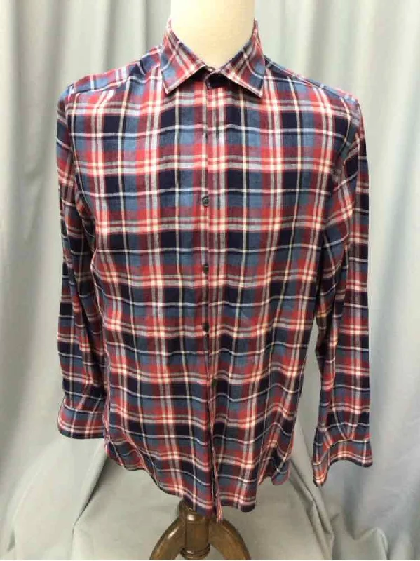 SIZE LARGE SAKS FIFTH AVENUE Men's SHIRTS Bold Men's Statement