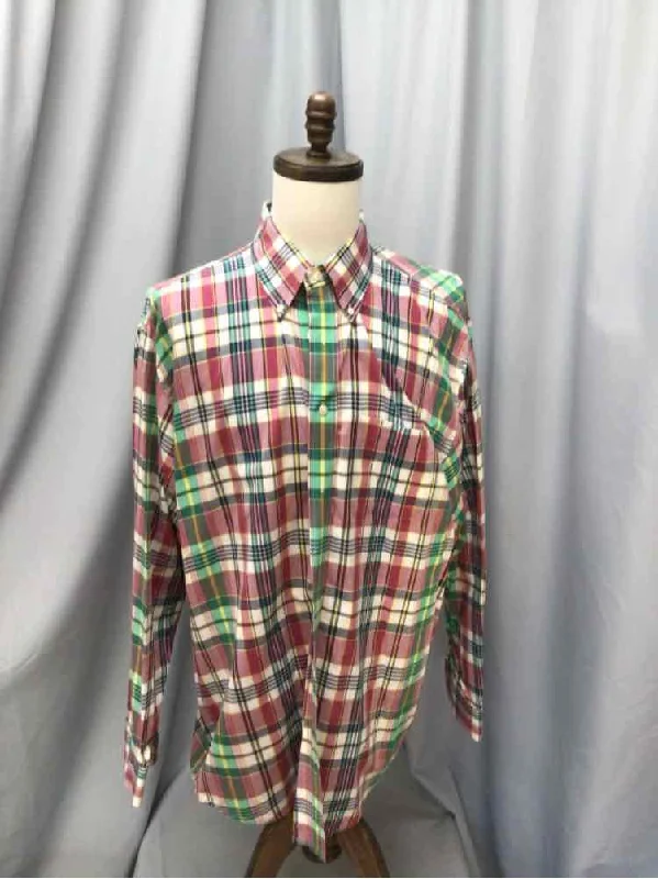 SIZE X LARGE BROOKS BROTHERS Men's SHIRTS Cool Men's Skate