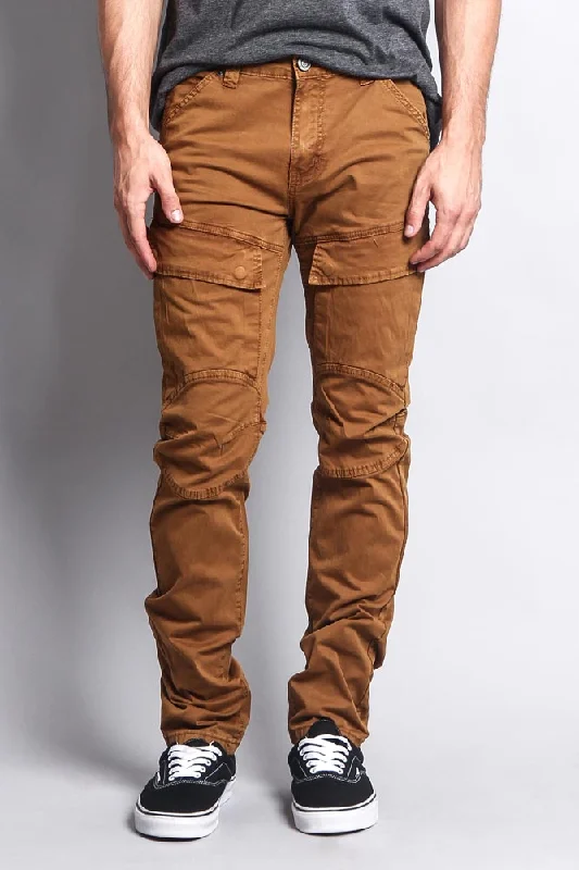 Men's Front Cargo Pants British Gentleman Style