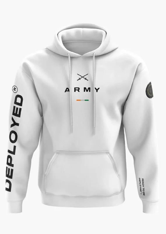 DEPLOYED ARMY Snow Soft Premium Hoodie Modern Men's Tech