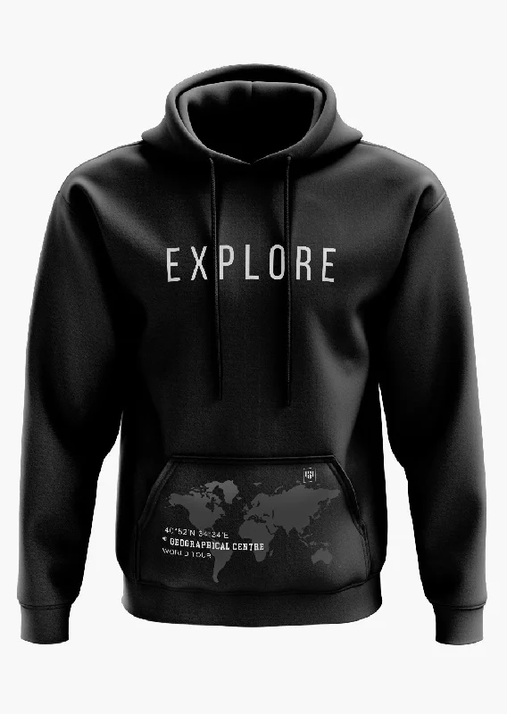 EXPLORE SPECIAL EDITION Snow Soft Premium Hoodie Refined Men's Velvet