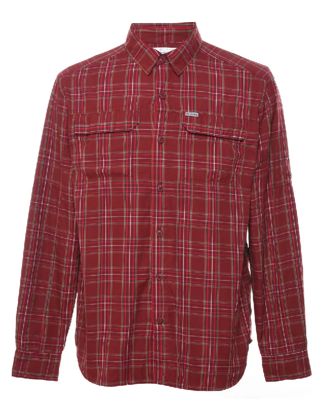 Columbia Checked Shirt - M Bold Men's Statement