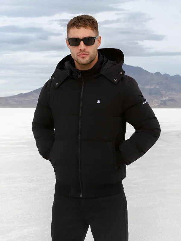 Ultimate Puffer Coat - Black Artistic Men's Hand