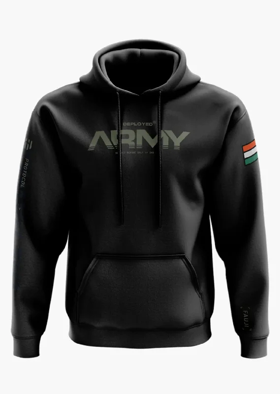 ARMY PROTOCOL Snow Soft Premium Hoodie Refined Men's Hand