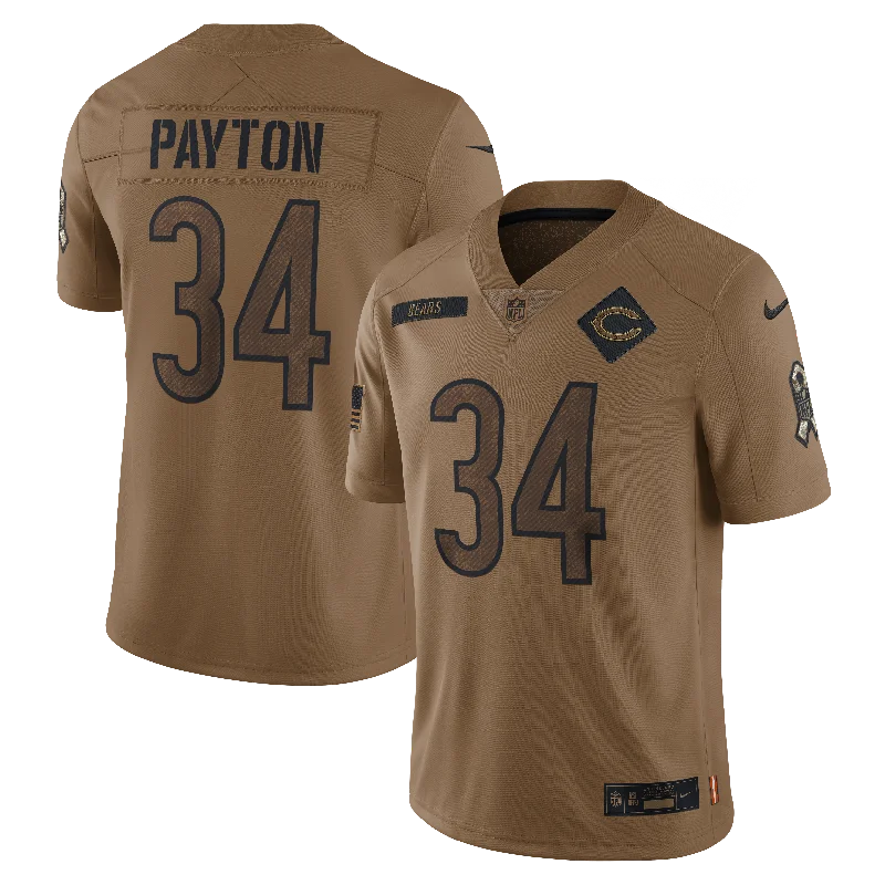 Walter Payton Chicago Bears Nike 2023 Salute To Service Jersey Masculine Men's 