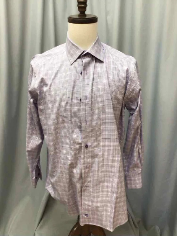 SIZE 16 1/2 DAVID DONAHUE Men's SHIRTS Youthful Men's Pop