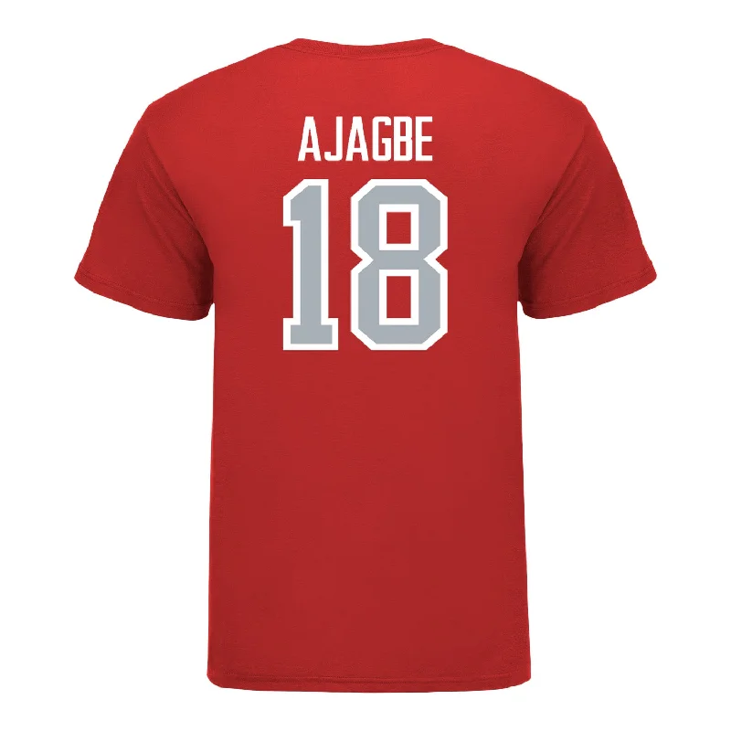 Ohio State Buckeyes Men's Soccer Student Athlete T-Shirt #18 David Ajagbe Tough Men's Tactical