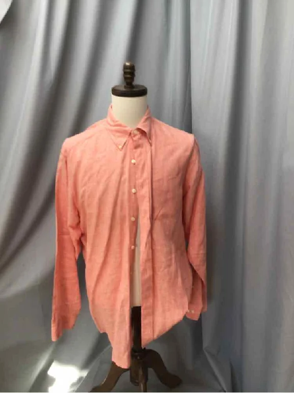 SIZE LARGE BROOKS BROTHERS Men's SHIRTS Modern Men's Tech