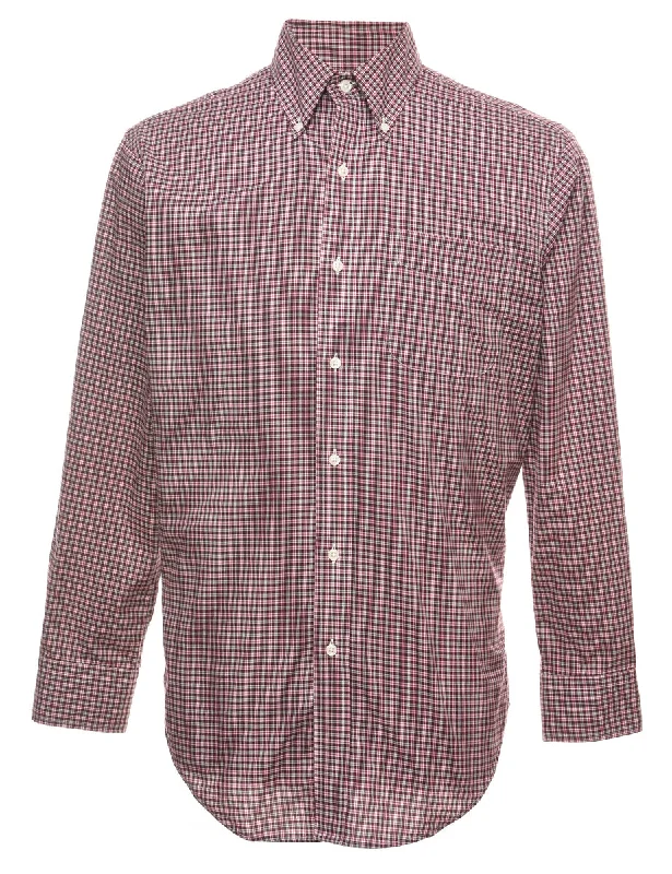 Ralph Lauren Checked Shirt - L Beach