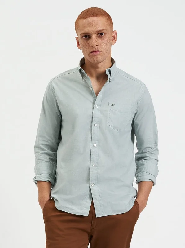 Beatnik Wash Long-Sleeve Shirt - Forest Traditional Men's Country