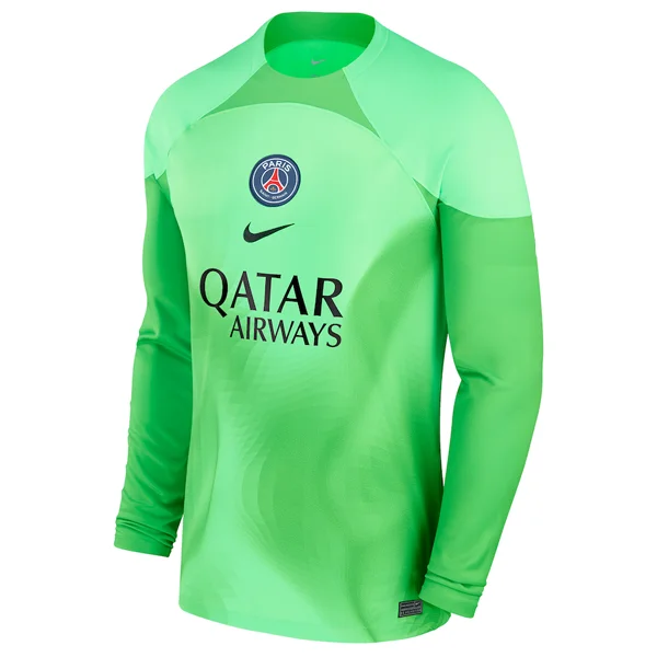 Nike Paris Saint-Germain Goalkeeper Jersey 22/23 (Green Strike/Black) Bold Men's Statement