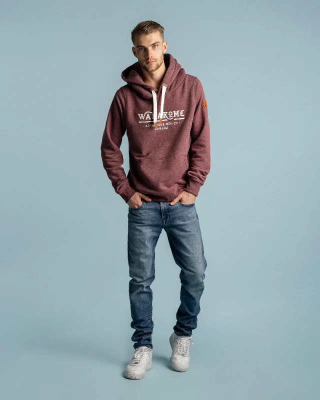 Melville Mulberry Hoodie Tailored