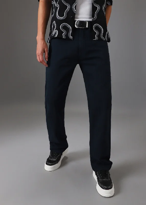 Blue Regular Fit Denim Confident Men's Power