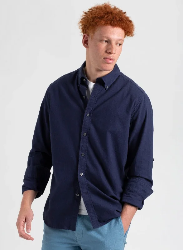 St. Ives Resort Oxford Shirt - Navy Refined Men's Classic 