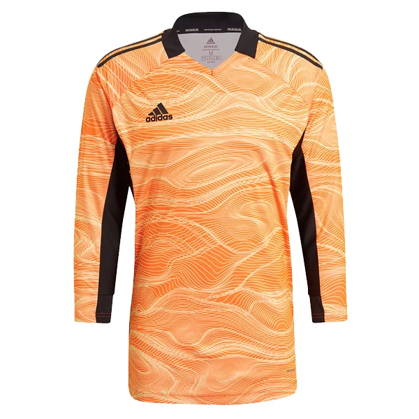 adidas Mens Condivo 21 Goalkeeper Jersey (Orange/Black) Monochromatic All