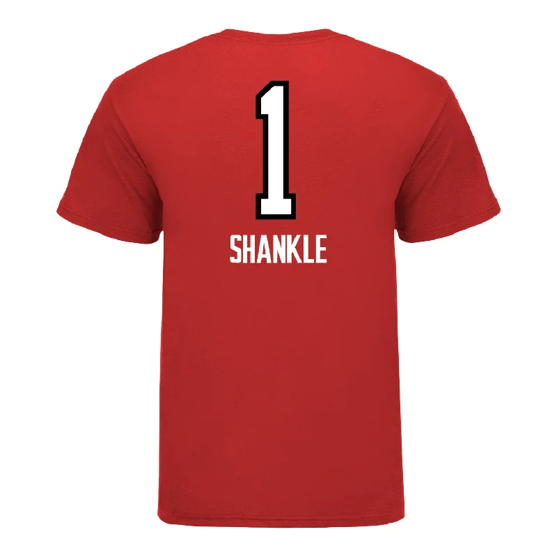 Ohio State Buckeyes Women's Volleyball Student Athlete T-Shirt #1 Ava Shankle Practical Men's Quick