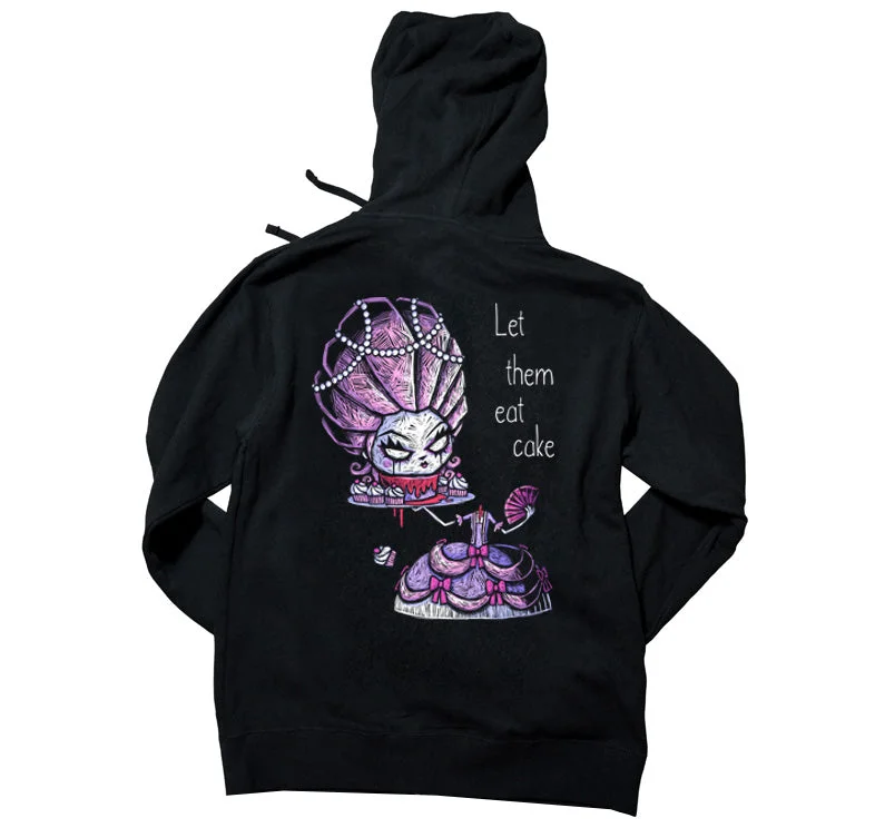 Let Them Eat Cake Hoodie Polished Men's Satin