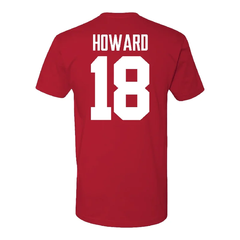 Ohio State Buckeyes Will Howard #18 Student Athlete Football T-Shirt Hip Men's Retro